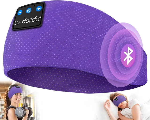 Airy Purple Bluetooth Headband: Airy Purple headband