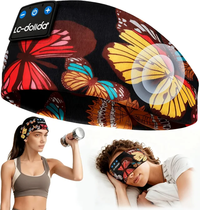 Artistic Butterfly Bluetooth Headband: Artistic Butterfly headband